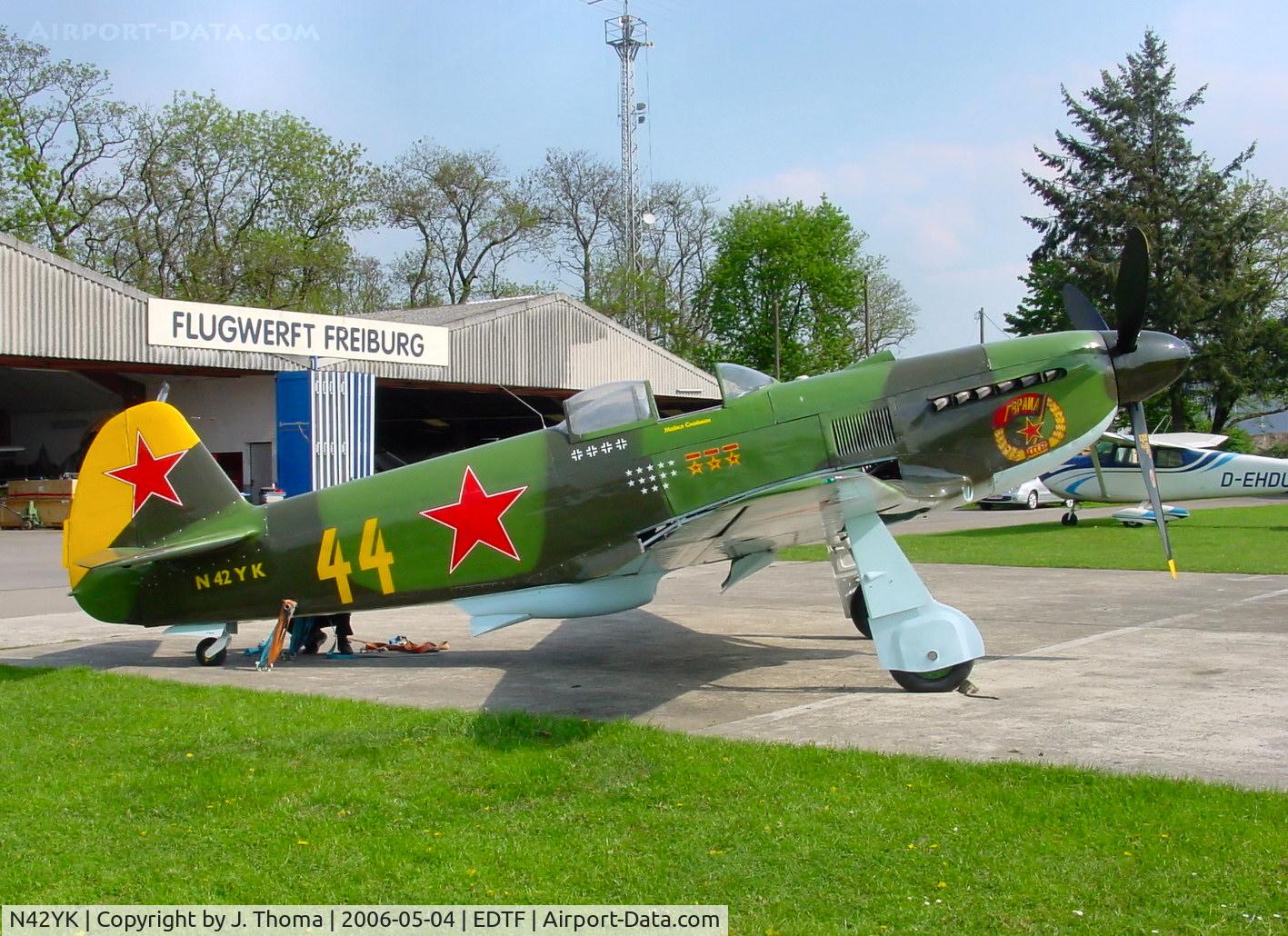 N42YK, 1993 Yakovlev Yak-3M C/N 0470103, Yakovlev YAK-3M