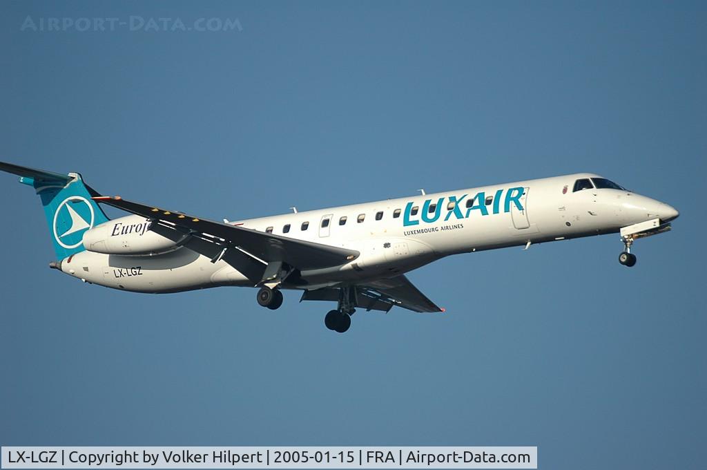 LX-LGZ, 2000 Embraer EMB-145LU (ERJ-145LU) C/N 145258, Embraer ERJ-145LU