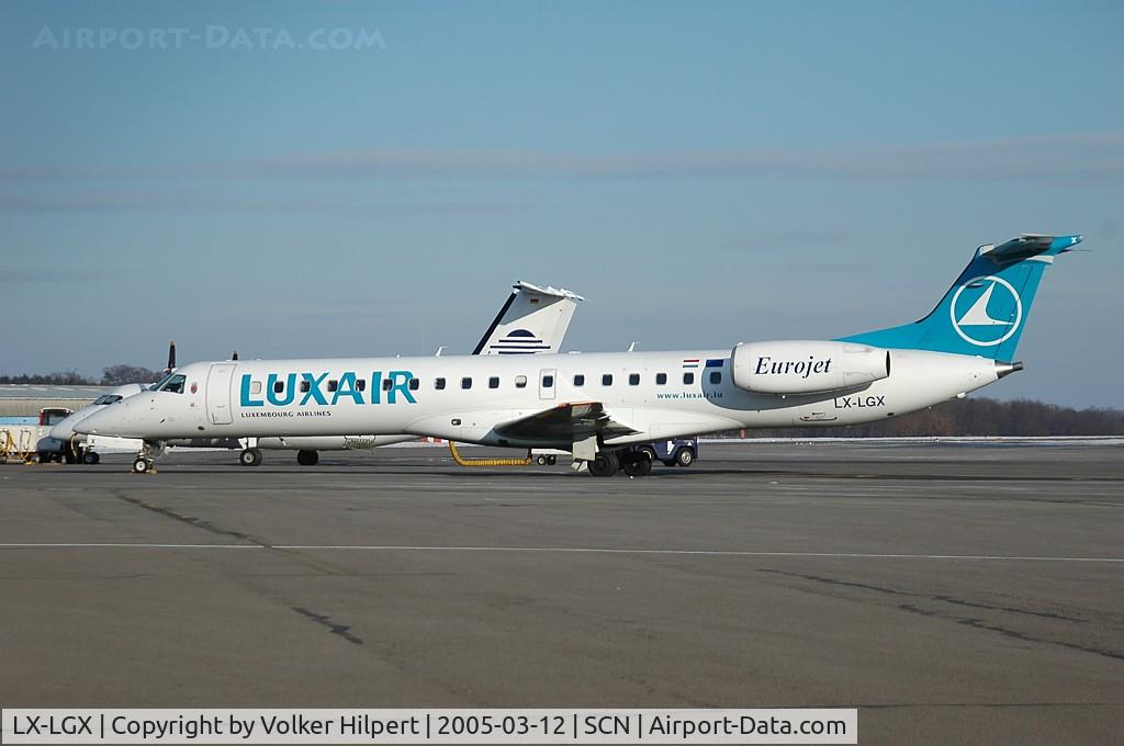 LX-LGX, 1999 Embraer EMB-145LU (ERJ-145LU) C/N 145147, Embraer ERJ-145LU