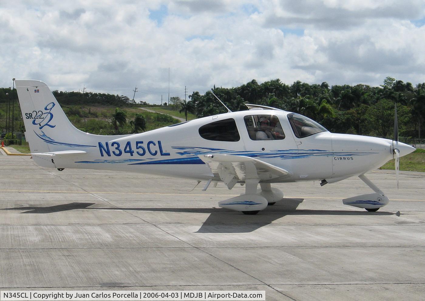 N345CL, 2005 Cirrus SR22 C/N 1608, At MDJB