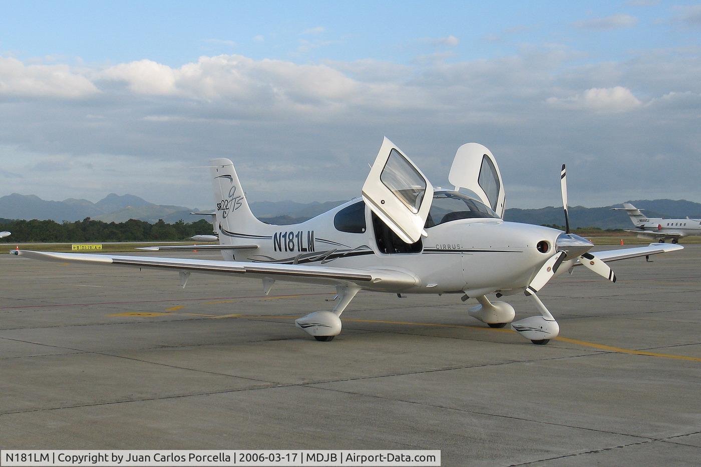 N181LM, 2005 Cirrus SR22 C/N 1675, At MDJB, Higuero