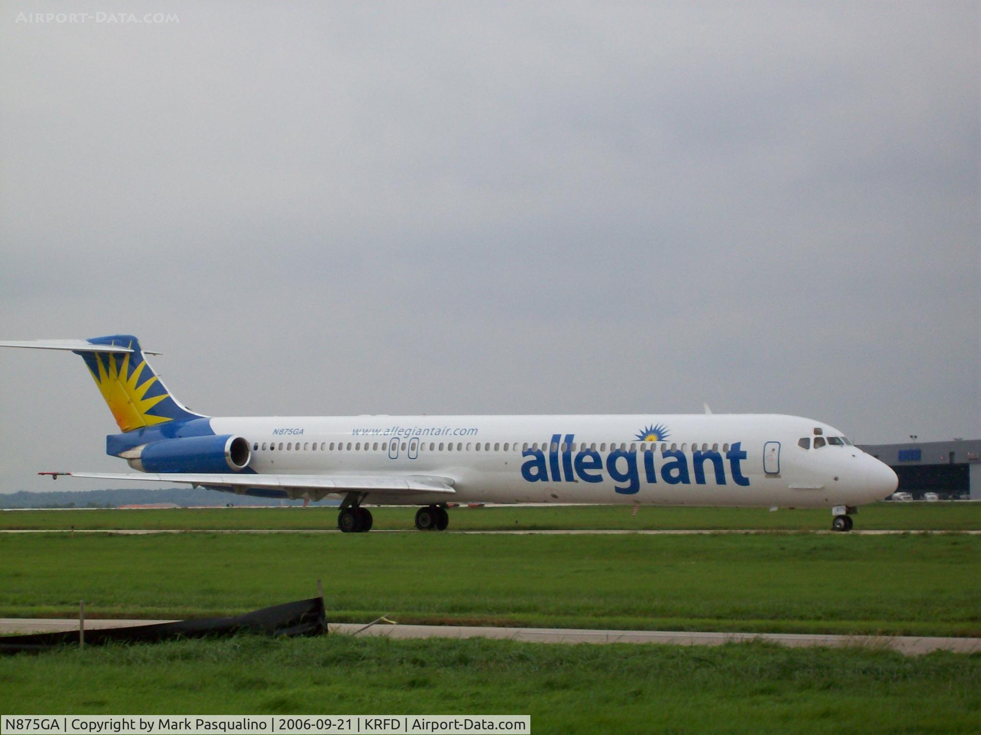 N875GA, 1995 McDonnell Douglas MD-83 (DC-9-83) C/N 53468, MD-82