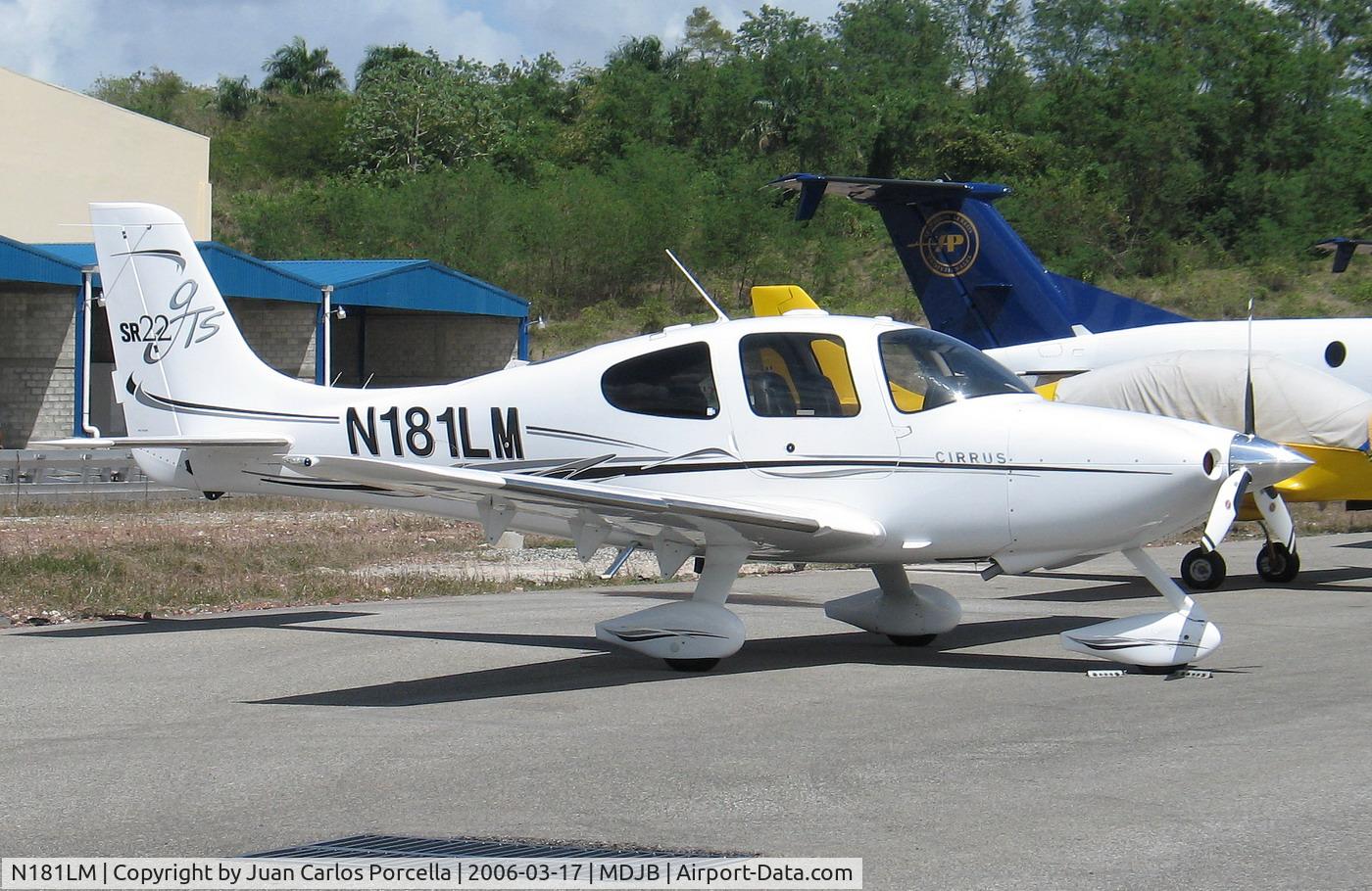 N181LM, 2005 Cirrus SR22 C/N 1675, At MDJB, Higuero