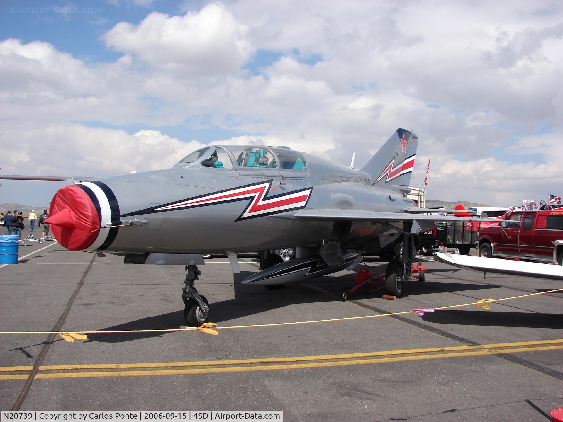N20739, 1978 Mikoyan-Gurevich MIG-21UM C/N 3171, MIG @ Reno