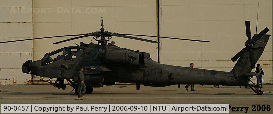 90-0457, 1990 McDonnell Douglas AH-64A Apache C/N PV784, Another Apache from North Carolina, probably Raleigh