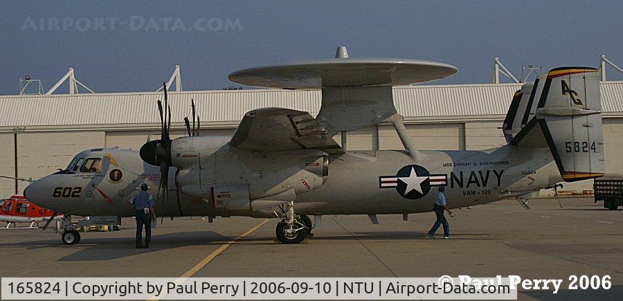 165824, Northrop Grumman E-2C Hawkeye C/N A195, Local bird from the Tigertails