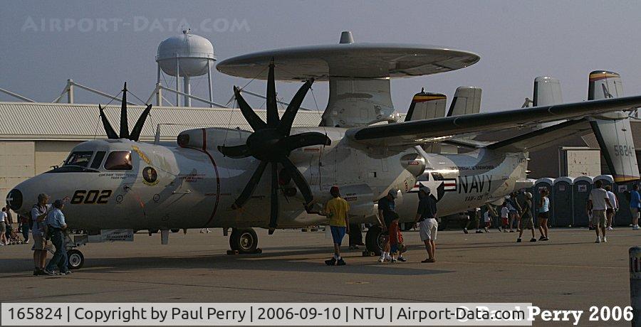 165824, Northrop Grumman E-2C Hawkeye C/N A195, Tigertails: 32 years without a Class A mishap