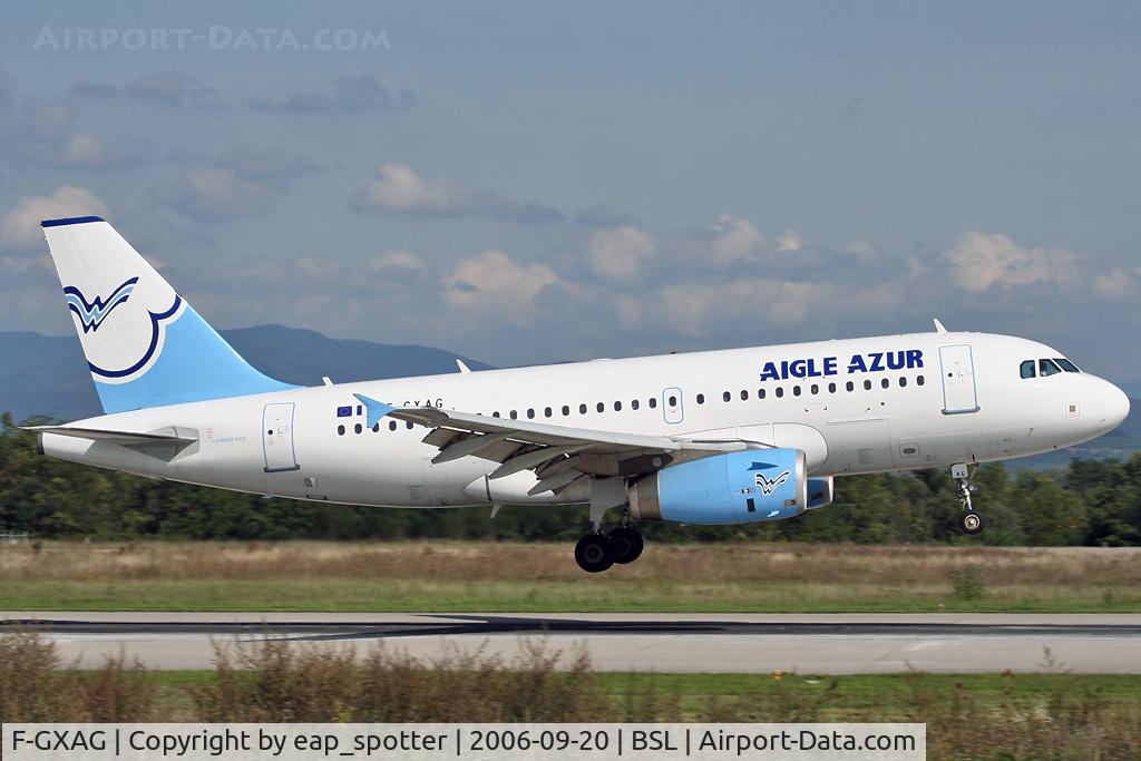 F-GXAG, 2004 Airbus A319-132 C/N 2296, inbound from Constantine