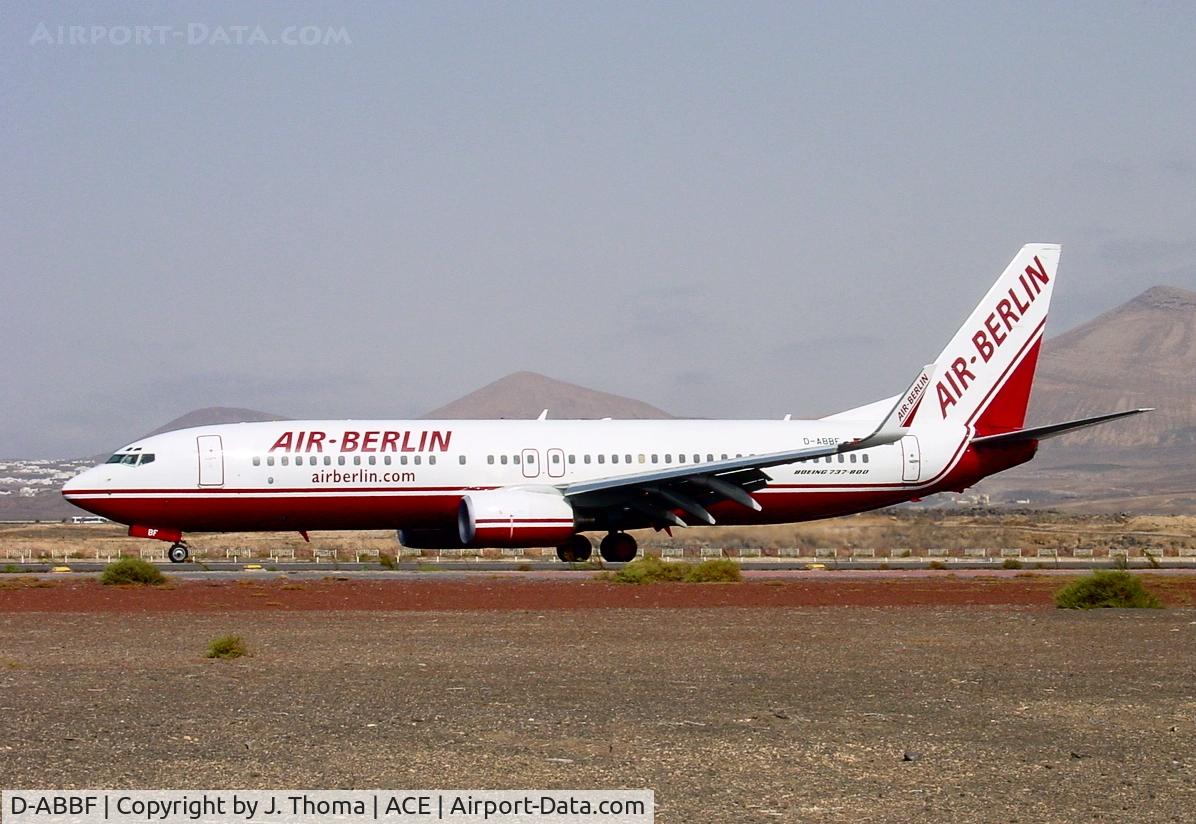 D-ABBF, 2002 Boeing 737-86J C/N 32917, Boeing 737-86J