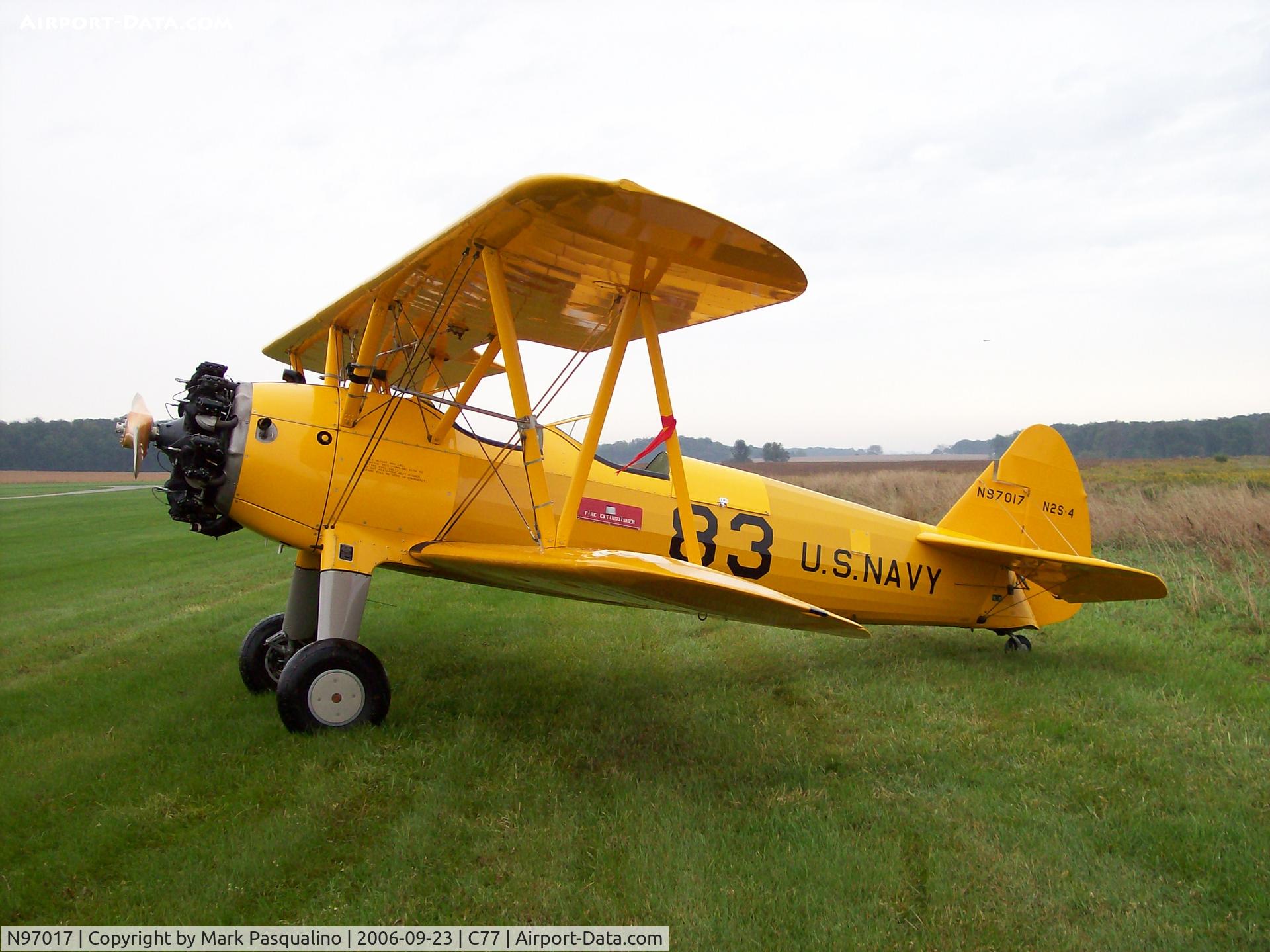 N97017, Boeing A75N1 C/N 75-3674, Stearman