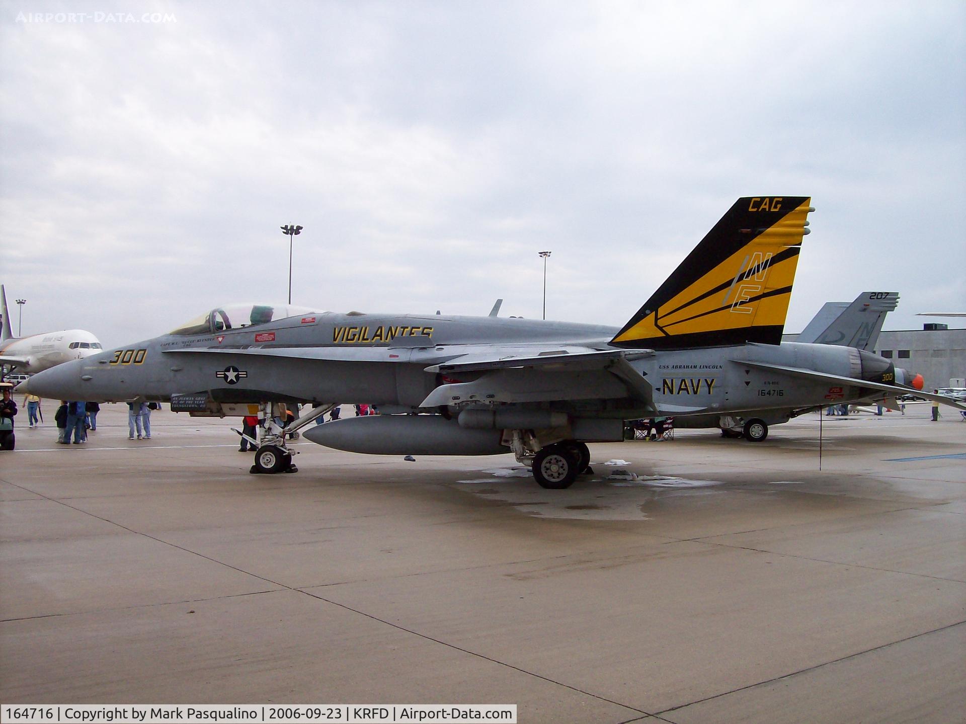 164716, McDonnell Douglas F/A-18C Hornet C/N 1162/C319, F/A-18