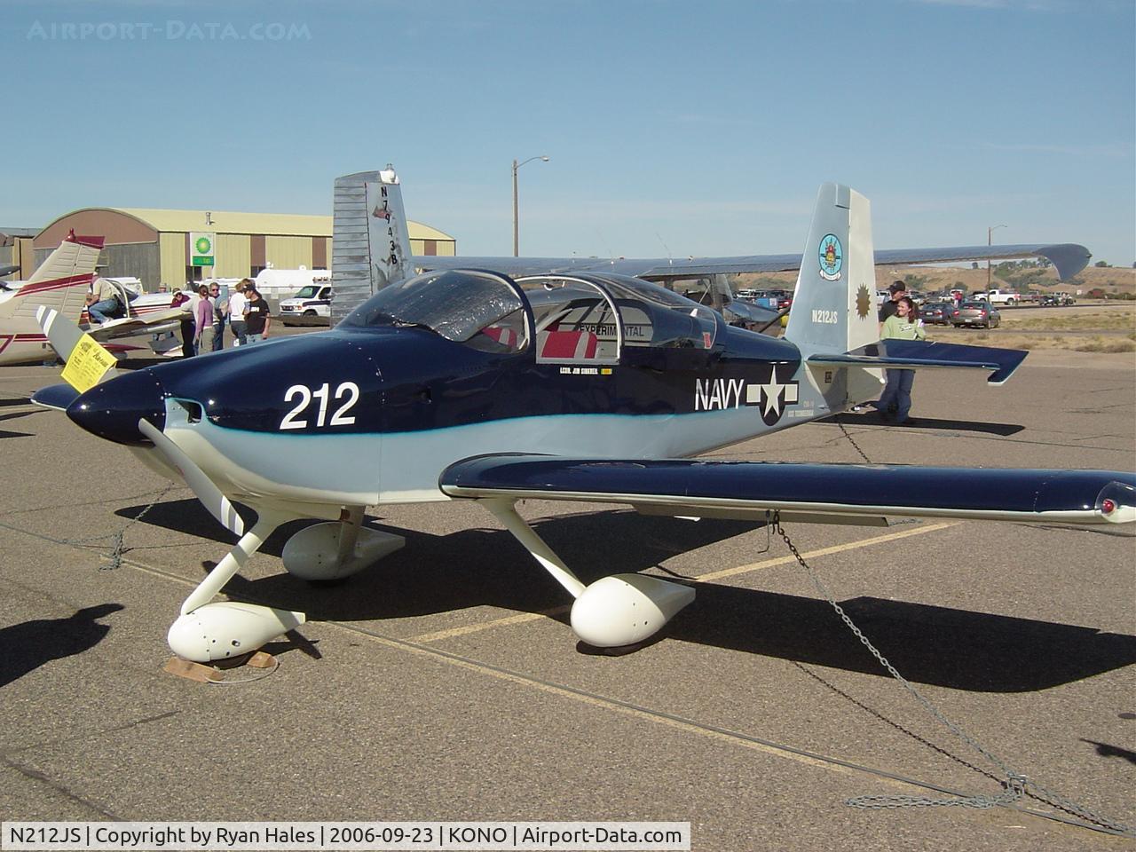 N212JS, 2004 Vans RV-7A C/N 70146, .