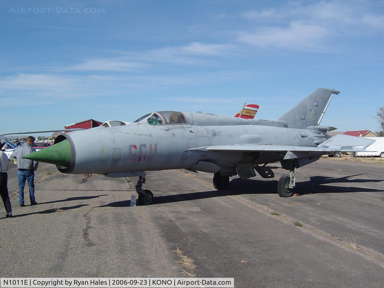 N1011E, Mikoyan-Gurevich MiG-21F-13 C/N 1011, .