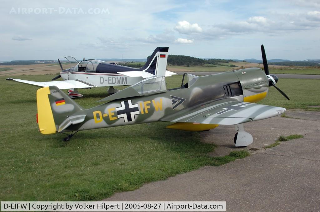 D-EIFW, Heuer FW-190 Replica C/N 333-89, Heuer Focke-Wulf Fw 190