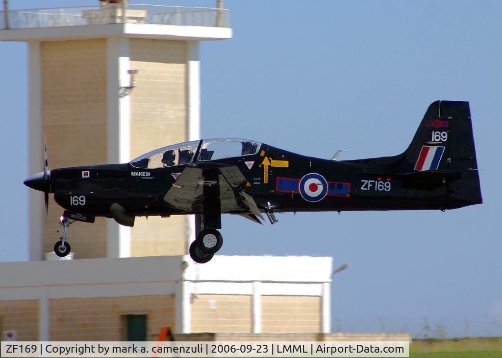 ZF169, 1989 Short S-312 Tucano T1 C/N S021/T21, TUCANO