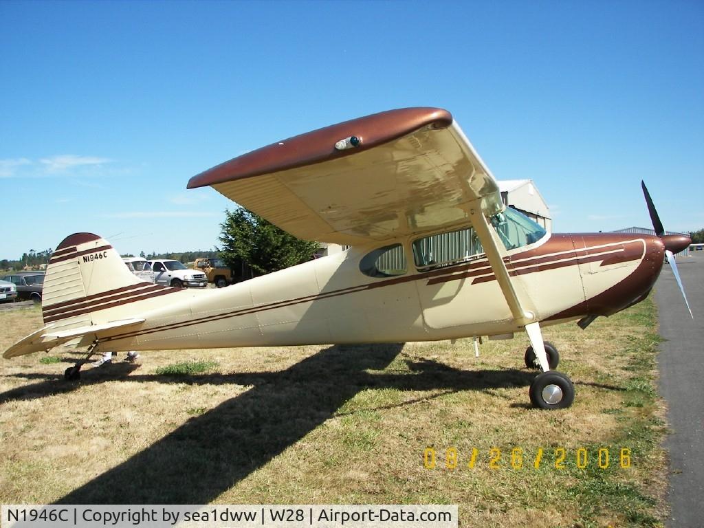 N1946C, 1953 Cessna 170B C/N 26091, Sequim, WA