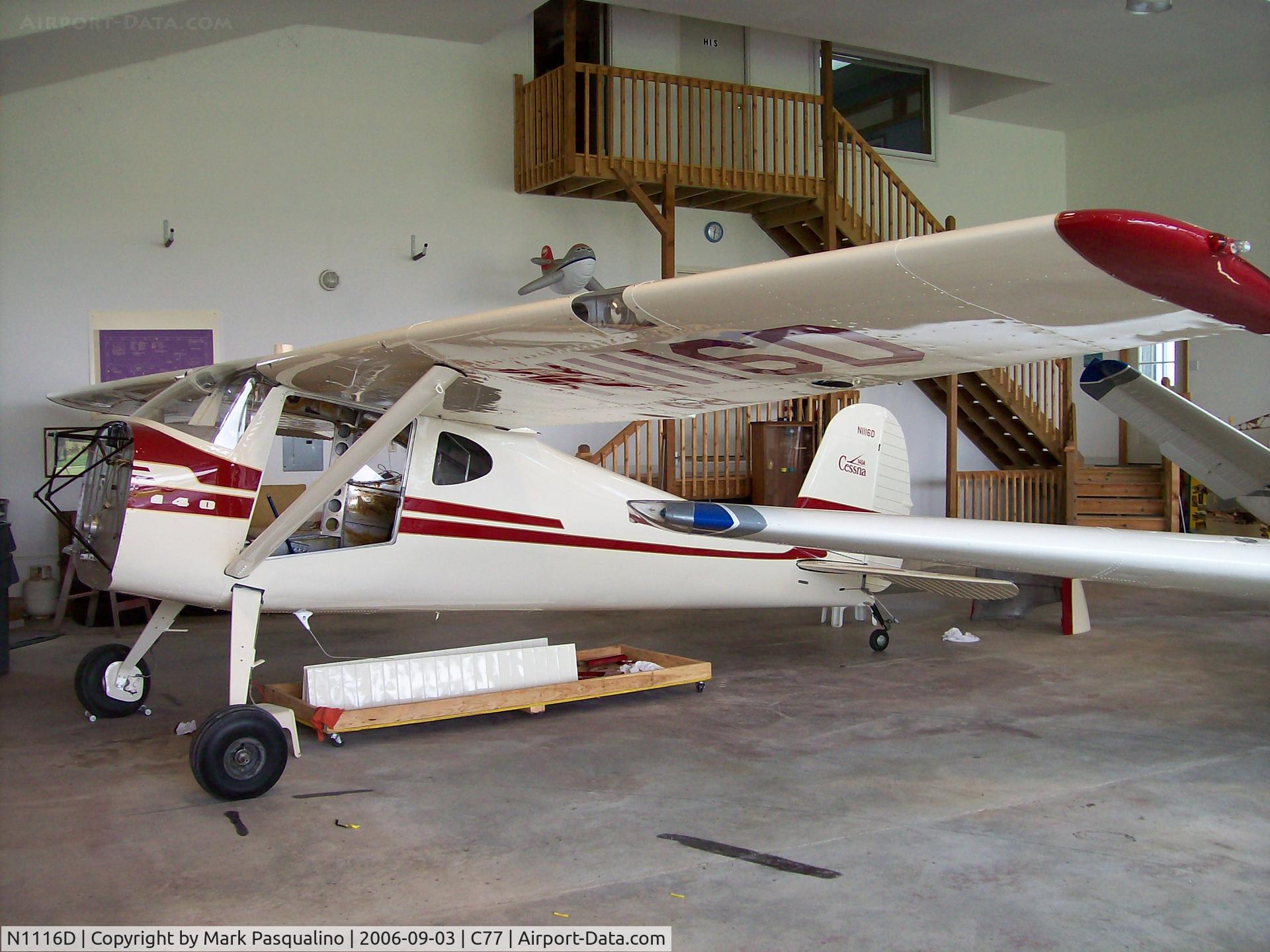 N1116D, 1951 Cessna 140A C/N 15680, Cessna 140A