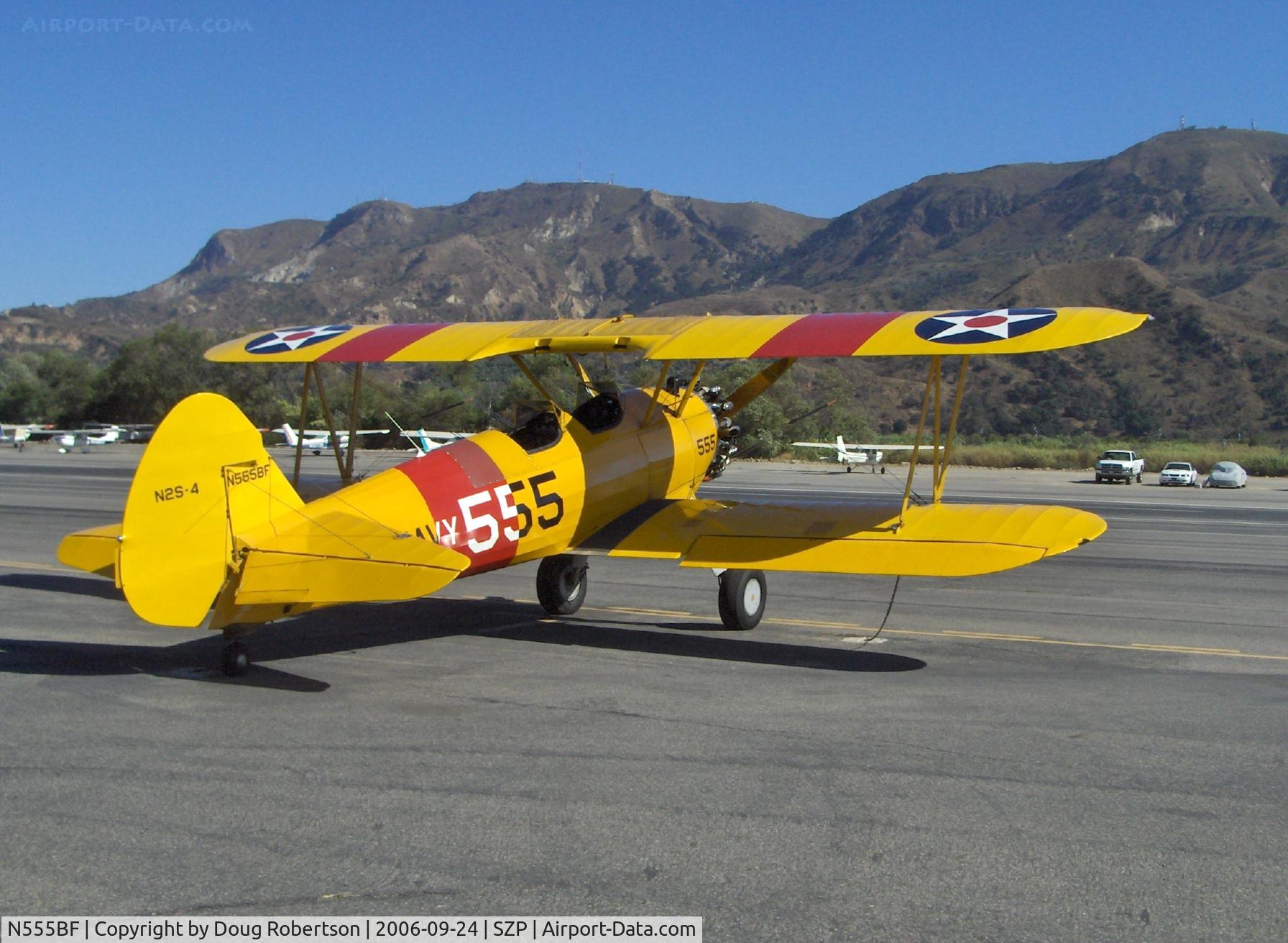 N555BF, 1941 Boeing A75N1(PT17) C/N 75-2305, 1941 Boeing Stearman A75N1 as Navy N2S-4, Continental W670 220 hp