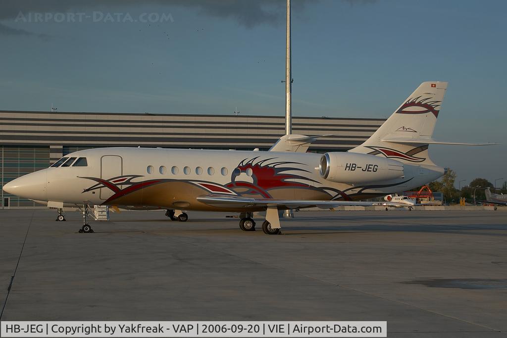 HB-JEG, 2004 Dassault Falcon 2000EX C/N 34, Michael Schuhmacher Falcon 2000