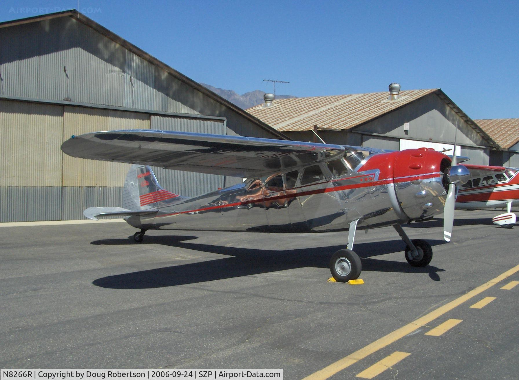 N8266R, 1949 Cessna 195 C/N 7550, 1949 Cessna 195A BUSINESSLINER, Jacobs R755A 300 Hp, absolutely stunning polished finish