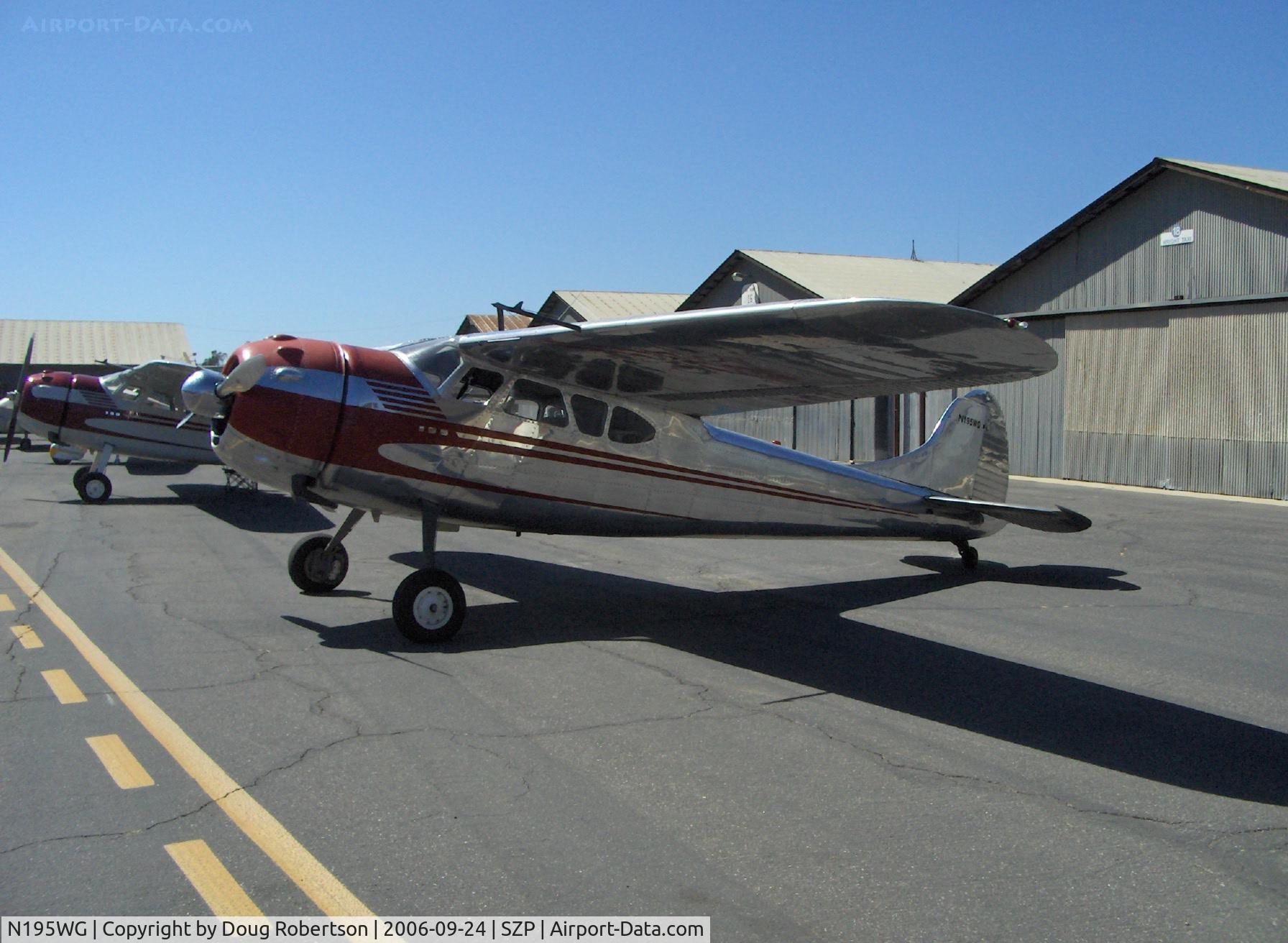N195WG, 1952 Cessna 195A C/N 7926, 1952 Cessna 195A BUSINESSLINER, Jacobs L4/R755A 300 Hp