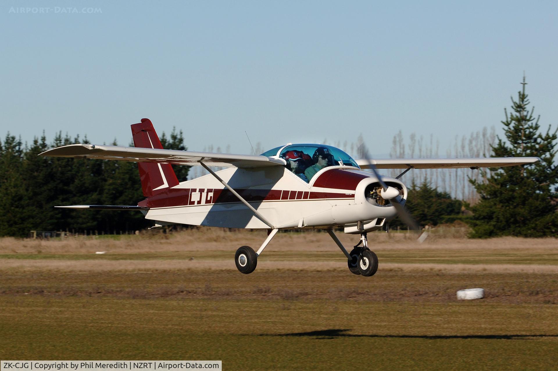 ZK-CJG, 1966 Bolkow Bo-208C Junior C/N 601, Bolkow 208c flypast at Rangiora  New Zealand