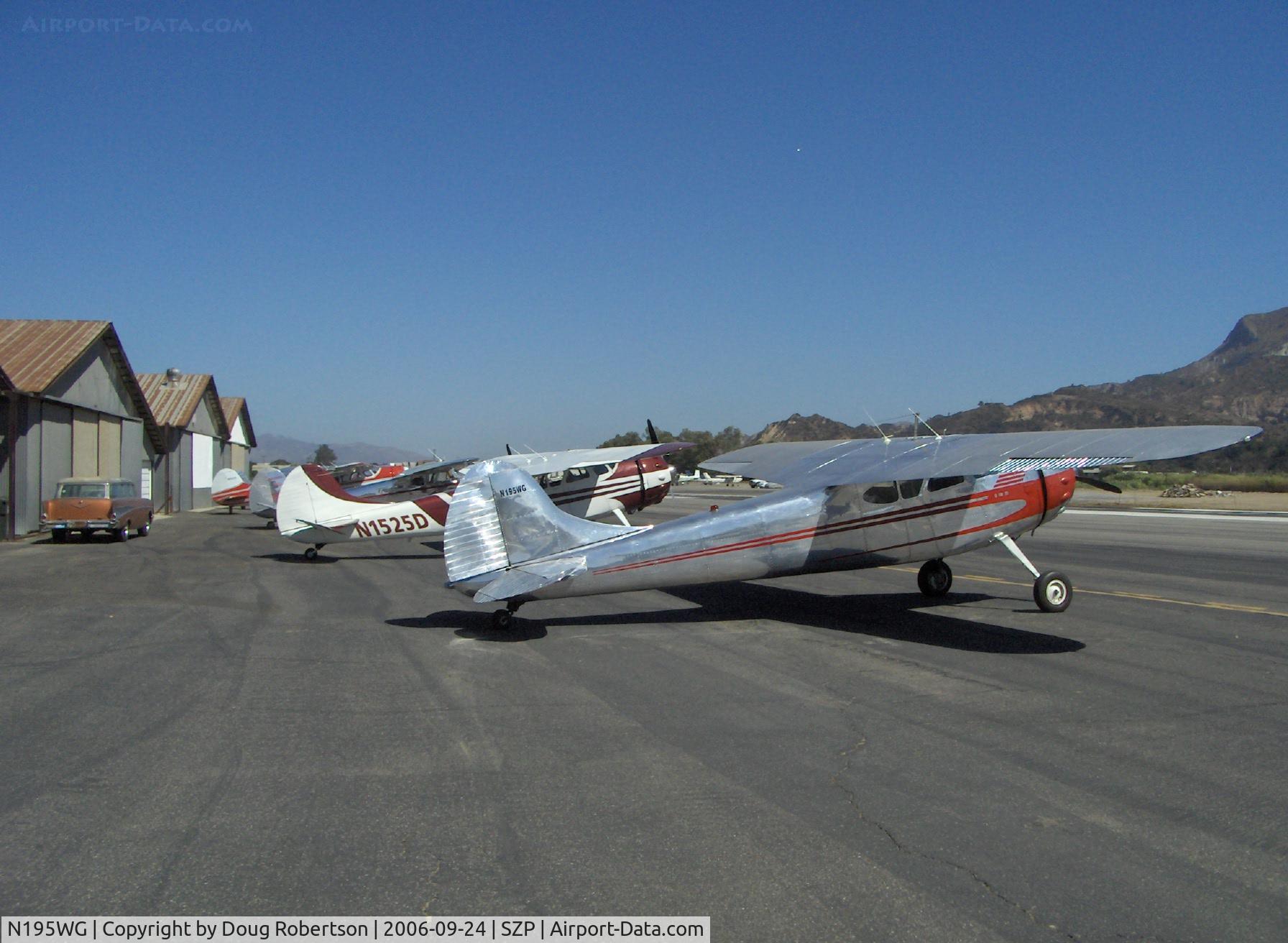 N195WG, 1952 Cessna 195A C/N 7926, 1952 Cessna 195A BUSINESSLINER, Jacobs L4/R755A 300 Hp