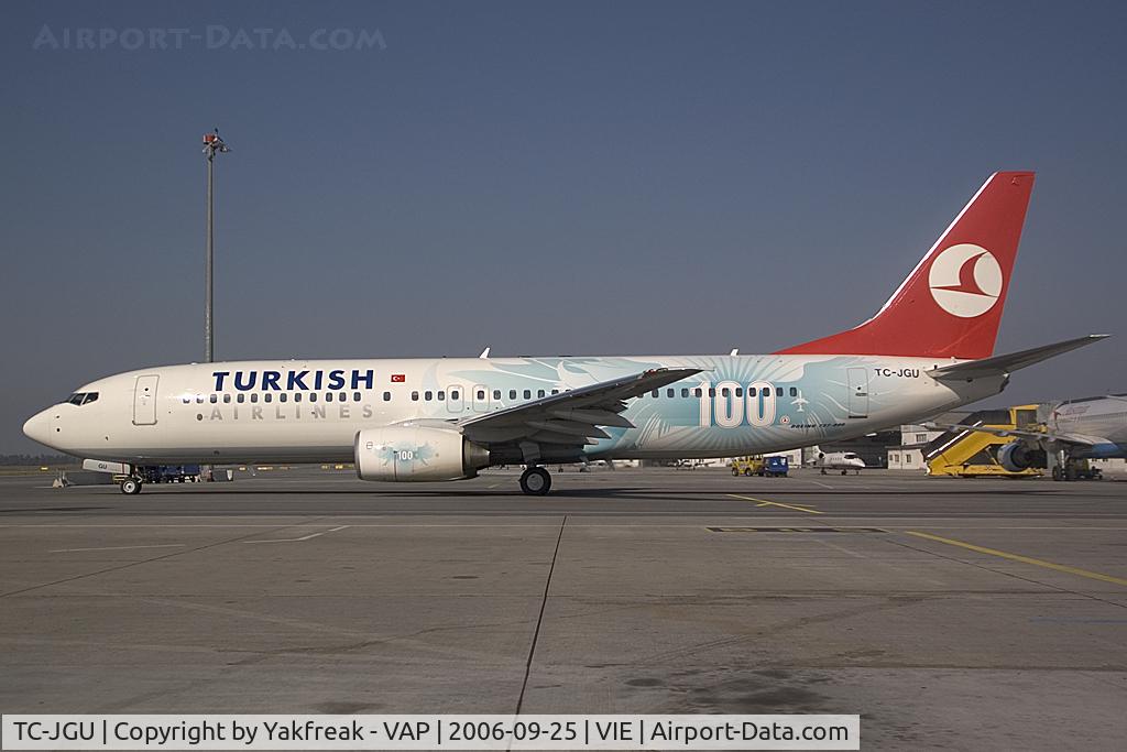 TC-JGU, 2006 Boeing 737-8F2 C/N 34418, Turkish Airlines Boeing 737-800