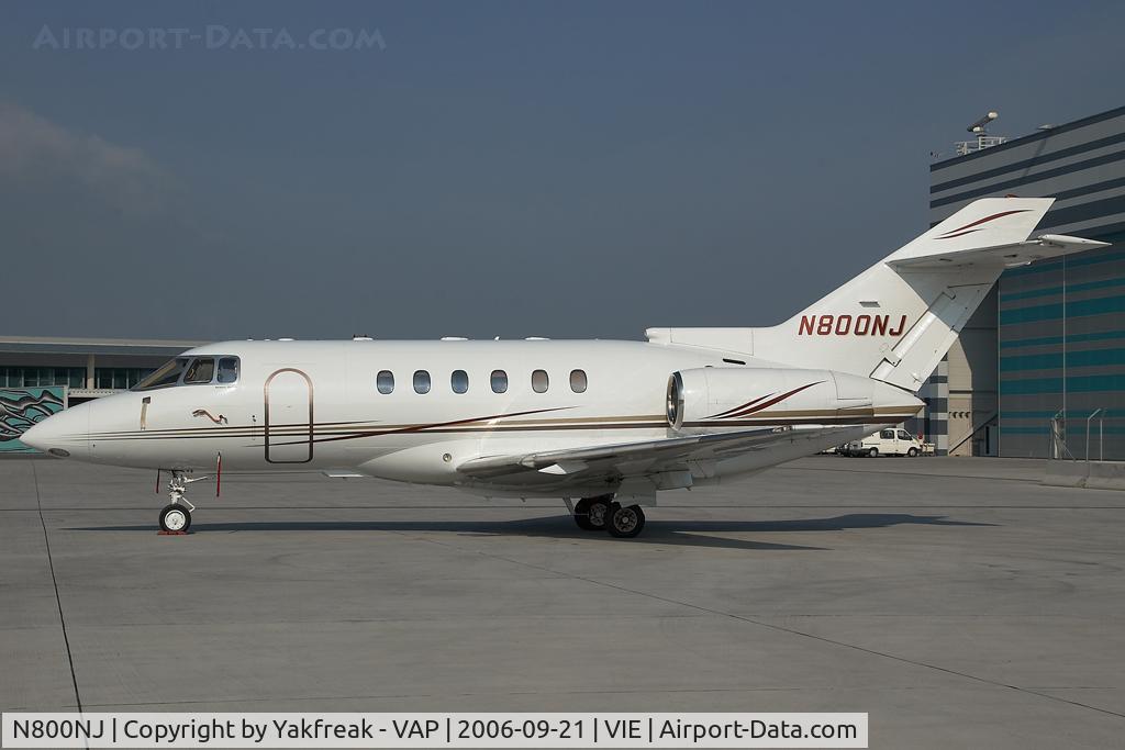 N800NJ, 1996 Raytheon Hawker 800XP C/N 258314, Bae 125
