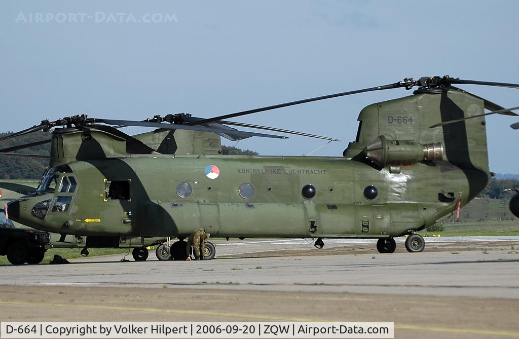 D-664, Boeing CH-47D Chinook C/N M.3664/NL-004, Boeing-Vertol CH-47 Chinook