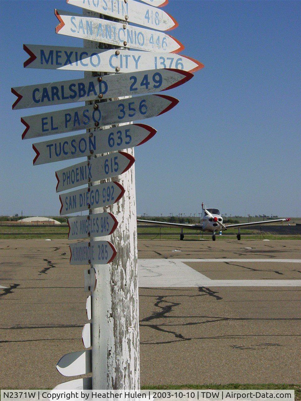 N2371W, 1966 Beech A23-19 C/N MB-9, Is Hobart, OK listed?  Making our way to Mena, AR for paint.