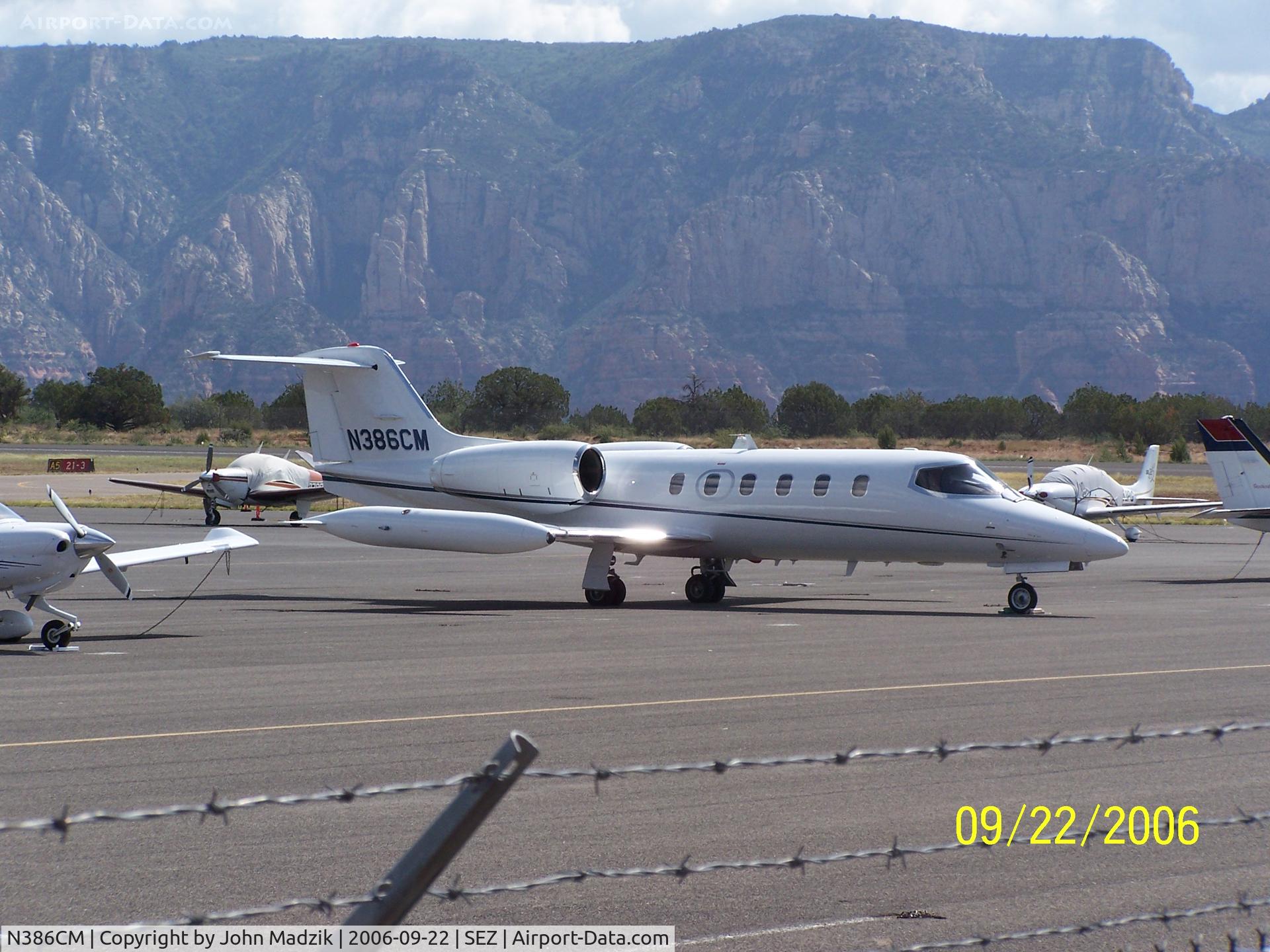 N386CM, 1979 Gates Learjet 35A C/N 283, Sedona Airport