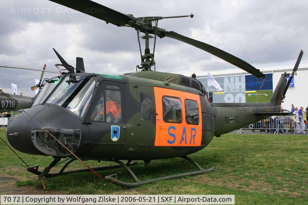 70 72, Bell (Dornier) UH-1D Iroquois (205) C/N 8132, Static display