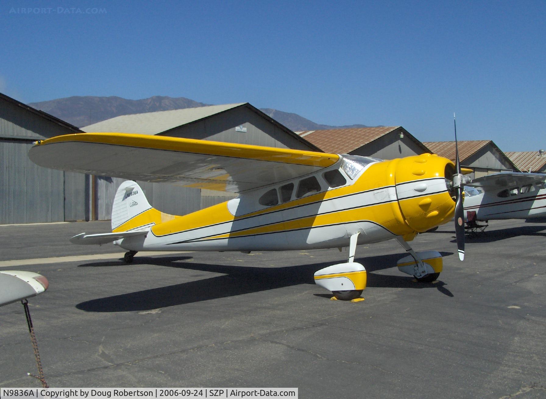 N9836A, 1950 Cessna 195 C/N 7529, 1950 Cessna 195 BUSINESSLINER, Jacobs R755A 300 Hp