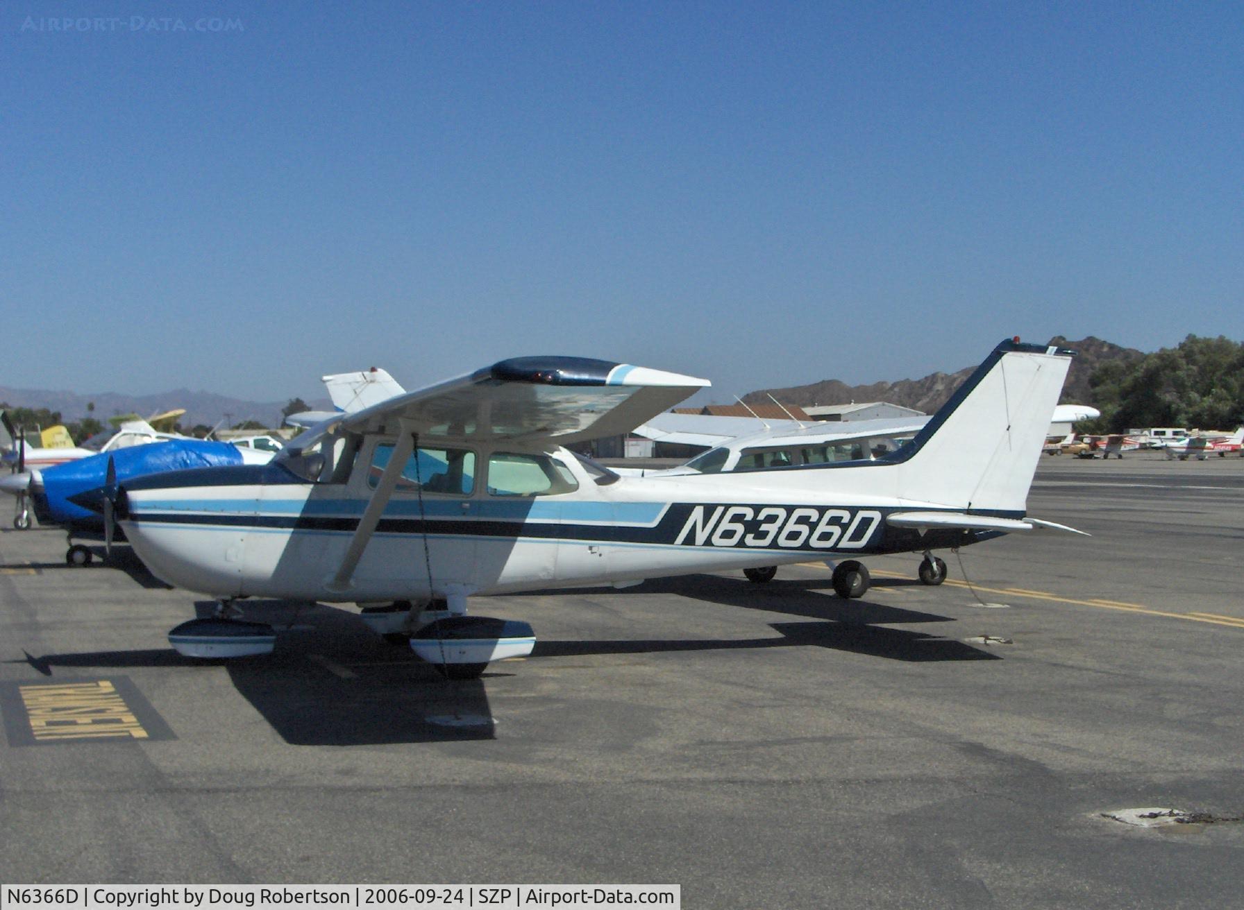 N6366D, 1979 Cessna 172N C/N 17272752, 1979 Cessna 172N, Lycoming O-320-H2AD 160 Hp