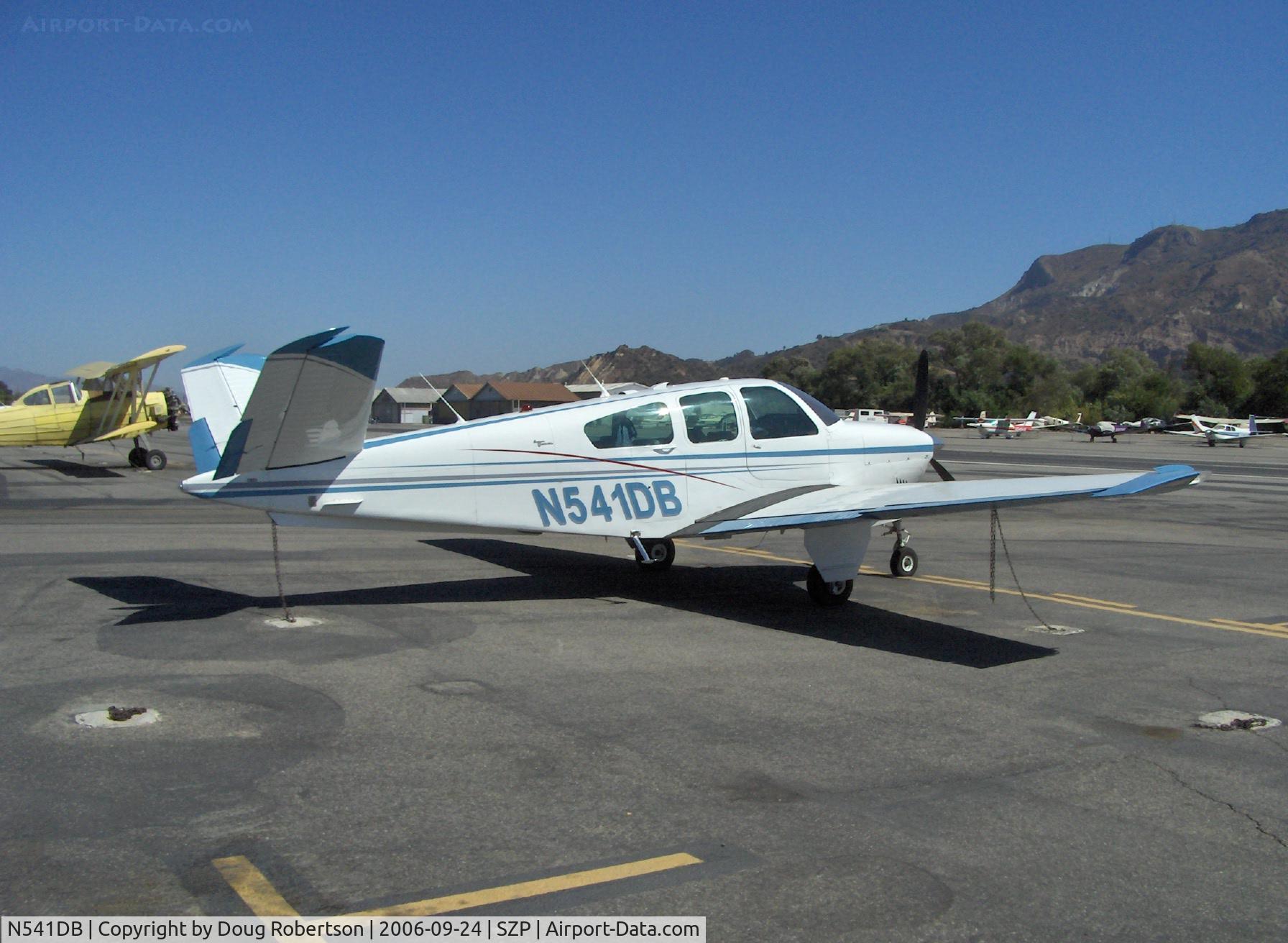 N541DB, 1964 Beech S35 Bonanza C/N D-7333, 1964 Beech S35 BONANZA, Continental IO-520-B 285 Hp