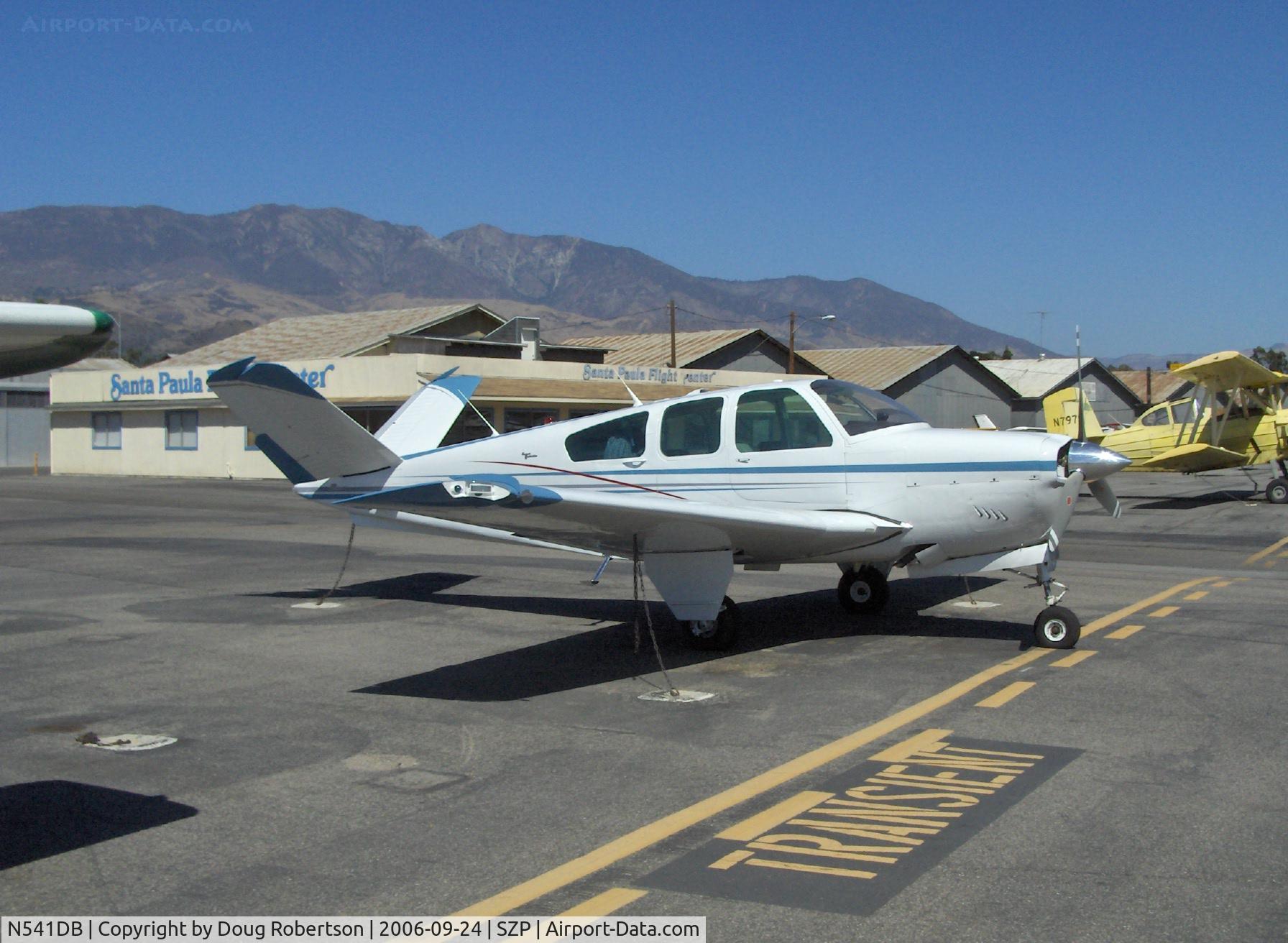 N541DB, 1964 Beech S35 Bonanza C/N D-7333, 1964 Beech S35 BONANZA, Continental IO-520-B 285 Hp