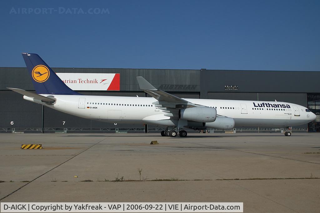 D-AIGK, 1994 Airbus A340-311 C/N 056, Lufthansa Airbus 340-300