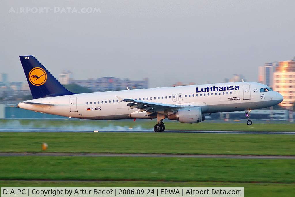 D-AIPC, 1989 Airbus A320-211 C/N 0071, Lufthansa - Airbus A320-200
