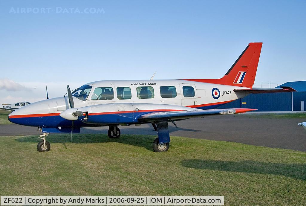 ZF622, 1980 Piper PA-31-350 Navajo Chieftain C/N 31-8052033, PA-31 Navajo Chieftain from Boscombe Down