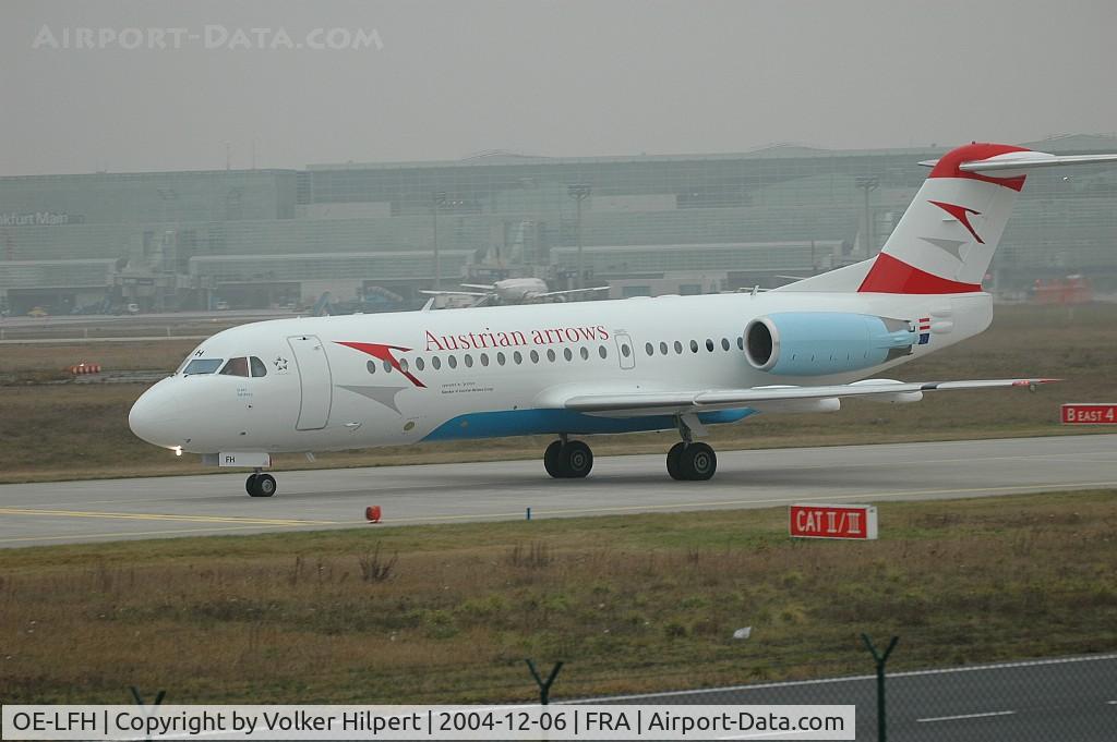 OE-LFH, 1995 Fokker 70 (F-28-0070) C/N 11554, Fokker F-70