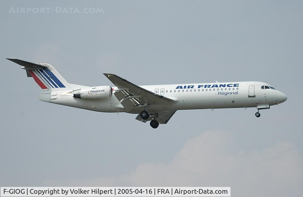 F-GIOG, 1991 Fokker 100 (F-28-0100) C/N 11364, Fokker F-100