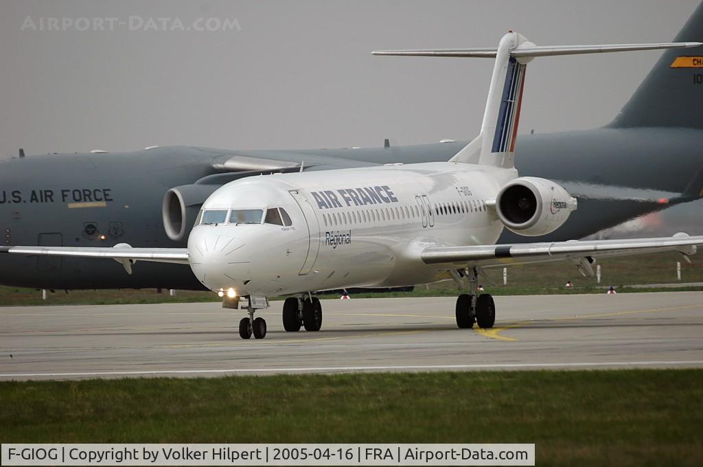 F-GIOG, 1991 Fokker 100 (F-28-0100) C/N 11364, Fokker F-100