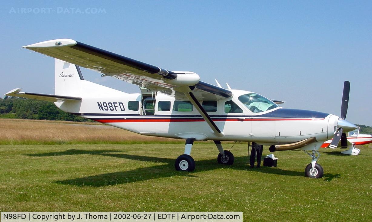N98FD, 1998 Cessna 208 Caravan I C/N 20800290, Cessna 208 Caravan