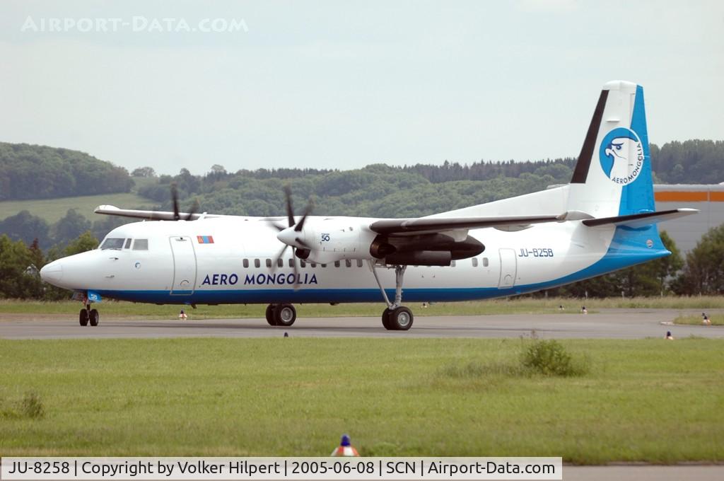 JU-8258, 1992 Fokker 50 C/N 20258, Fokker F-50