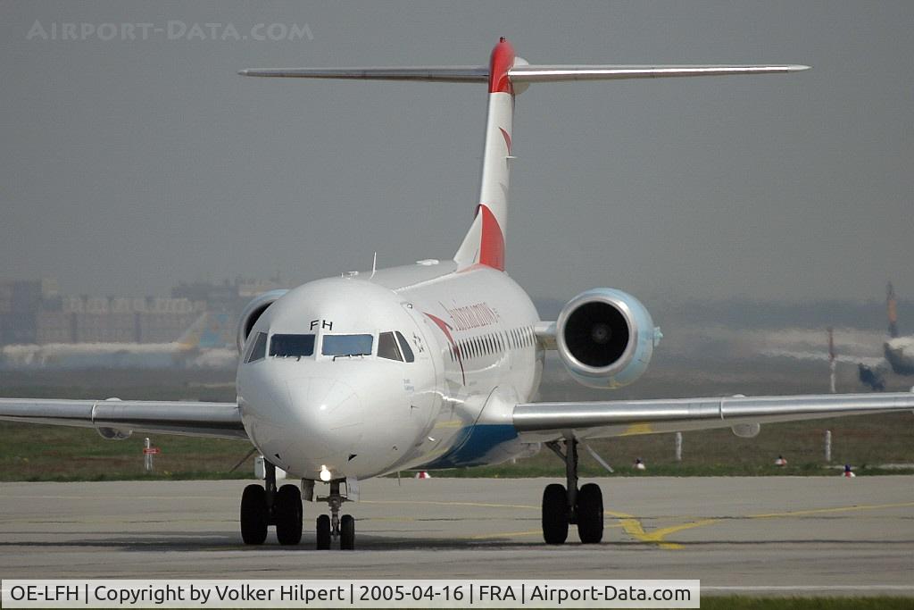 OE-LFH, 1995 Fokker 70 (F-28-0070) C/N 11554, Fokker F-70