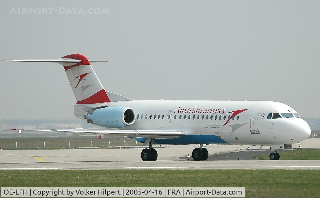 OE-LFH, 1995 Fokker 70 (F-28-0070) C/N 11554, Fokker F-70
