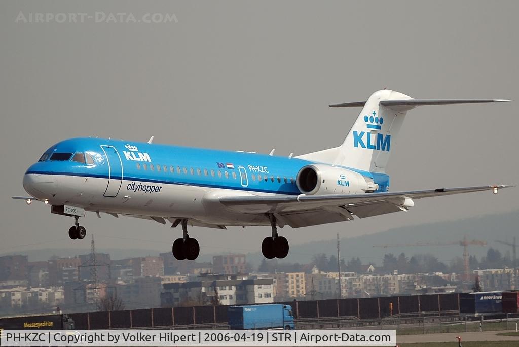 PH-KZC, 1996 Fokker 70 (F-28-0070) C/N 11566, Fokker F-70