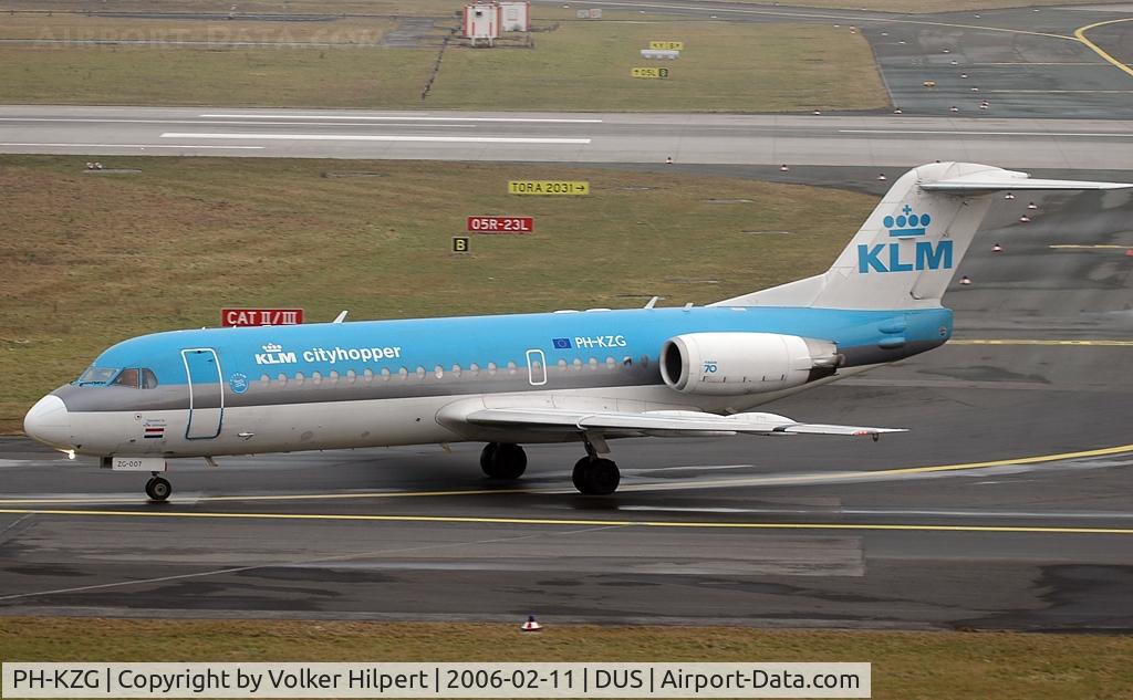 PH-KZG, 1996 Fokker 70 (F-28-0070) C/N 11578, Fokker F-70