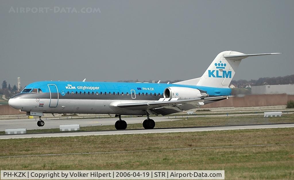 PH-KZK, 1997 Fokker 70 (F-28-0070) C/N 11581, Fokker F-70